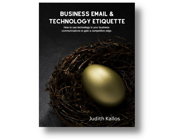 Business Email and Technology Etiquette eBook